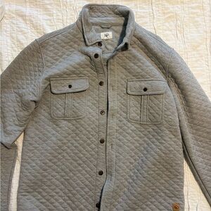Gray Quilted Men’s Colville Jacket. Like new.